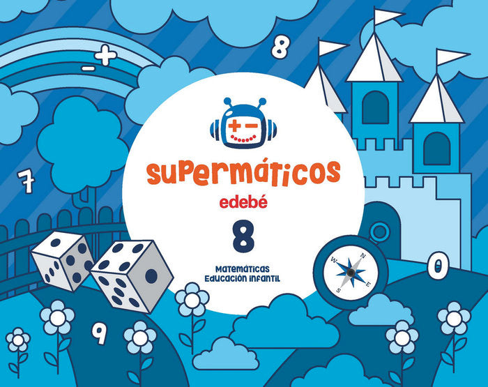 CUAD,MATEMATICAS 8 5AÑOS 2oTRIM, 17 SUPERMATICOS | AA,VV | 9788468333236 (Edebe) Imagen principal del producto
