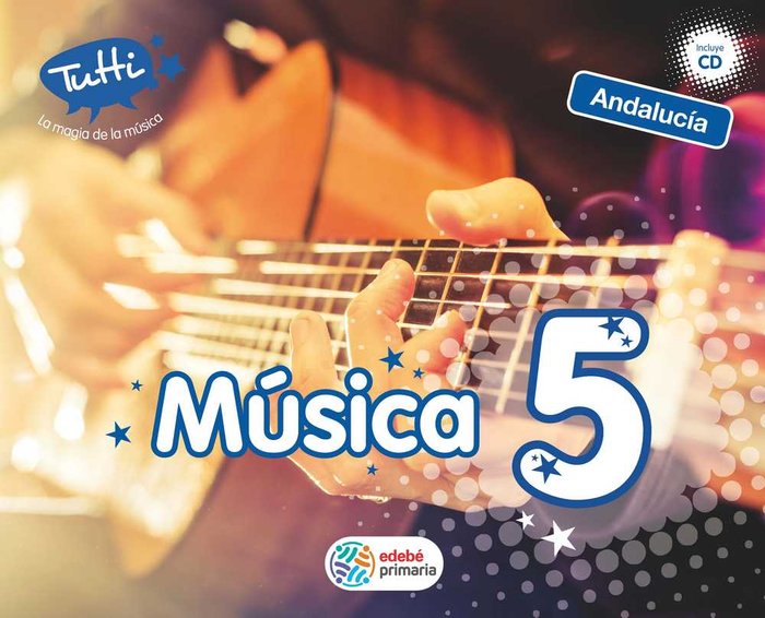 Música 5º EP Andalucía 19 (Edebe) - 9788468343273 Imagen principal del producto