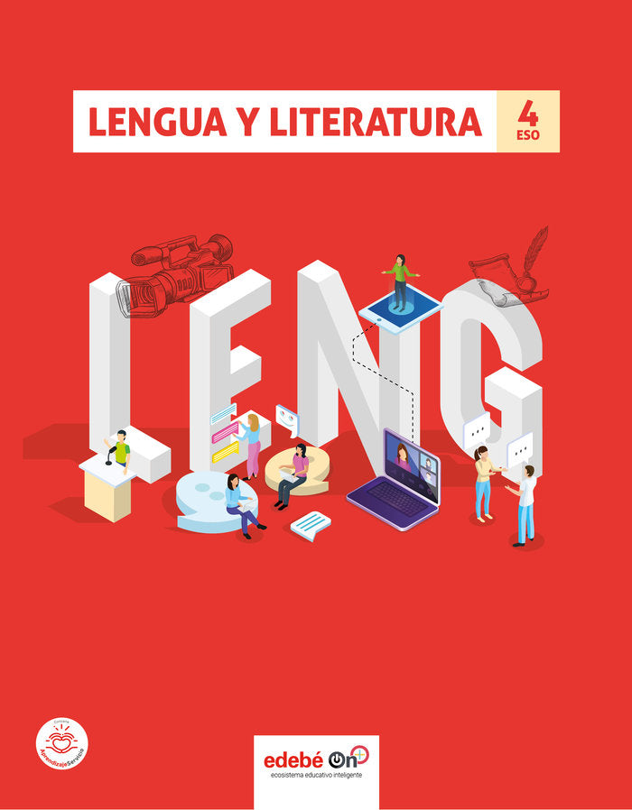Lengua Literatura 4º ESO 21 (Edebe) - 9788468348278 Imagen principal del producto