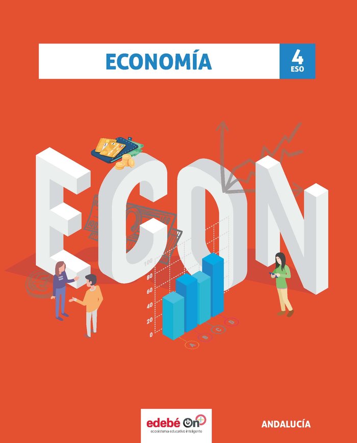 Economía 4º ESO Andalucía 21 (Edebe) - 9788468351711 Imagen principal del producto
