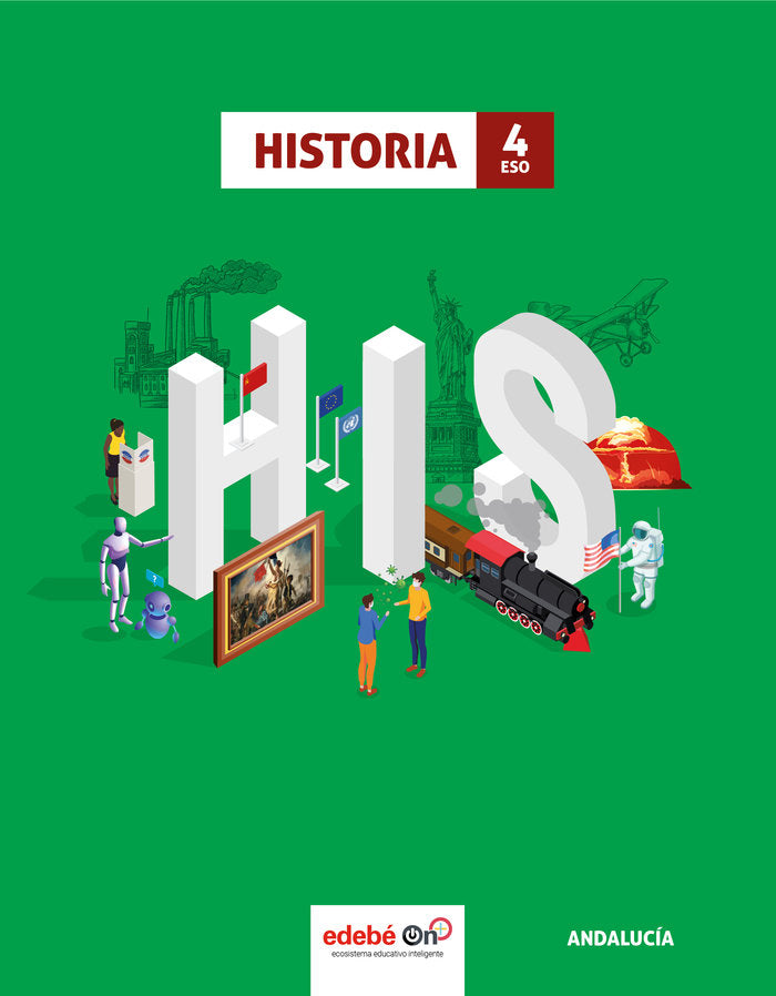Historia 4º ESO Andalucía 21 (Edebe) - 9788468352145 Imagen principal del producto