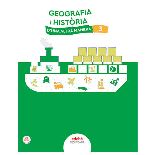 Geografía Historia 3º ESO Cataluña 22 (Edebe) - 9788468358024