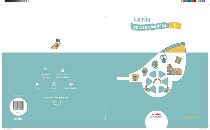 Latín 4º ESO Murcia 23 (Edebe) - 9788468368894 Imagen principal del producto