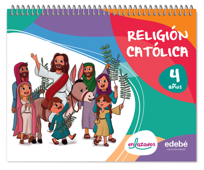 RELIGION 4AÑOS EI 24 ENLAZADOS | AA,VV | 9788468371054 (Edebe) Imagen principal del producto