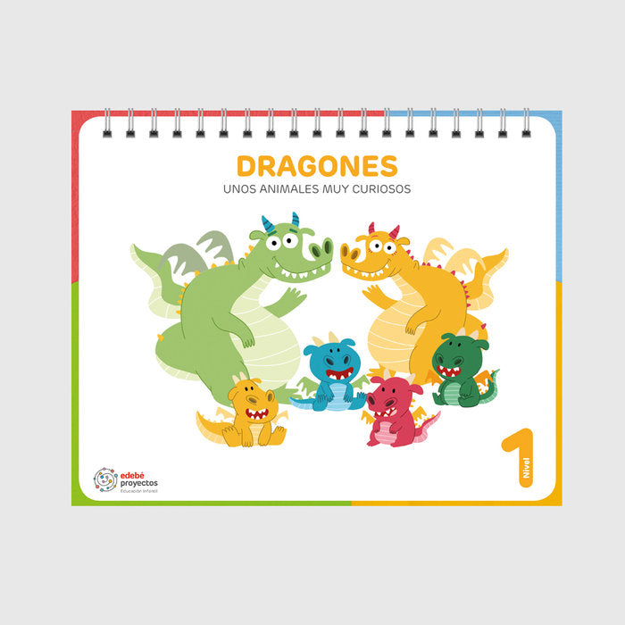 LOS DRAGONES 3AÑOS EI 24 | Varios Autores | 9788468371528 (Edebe)