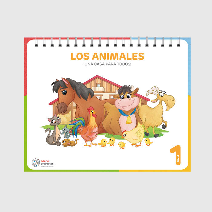 LOS ANIMALES 3AÑOS EI 24 | Varios Autores | 9788468371535 (Edebe) Imagen principal del producto
