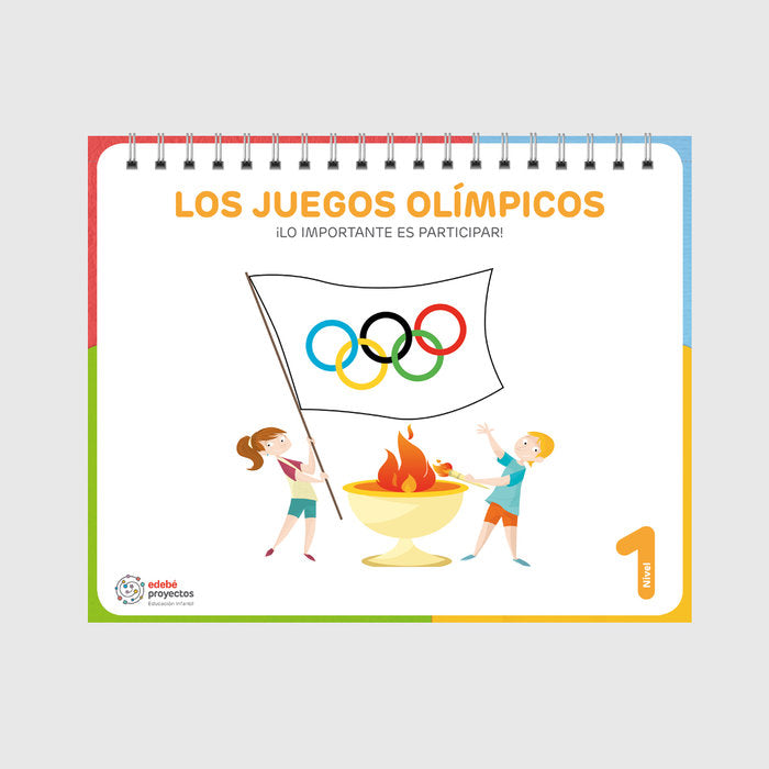 LOS JUEGOS OLIMPICOS 3AÑOS EI 24 | Varios Autores | 9788468371559 (Edebe) Imagen principal del producto