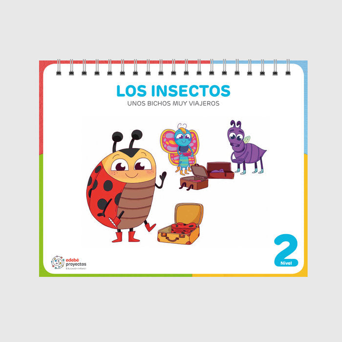 LOS INSECTOS 4AÑOS EI 24 | AA,VV | 9788468371603 (Edebe)