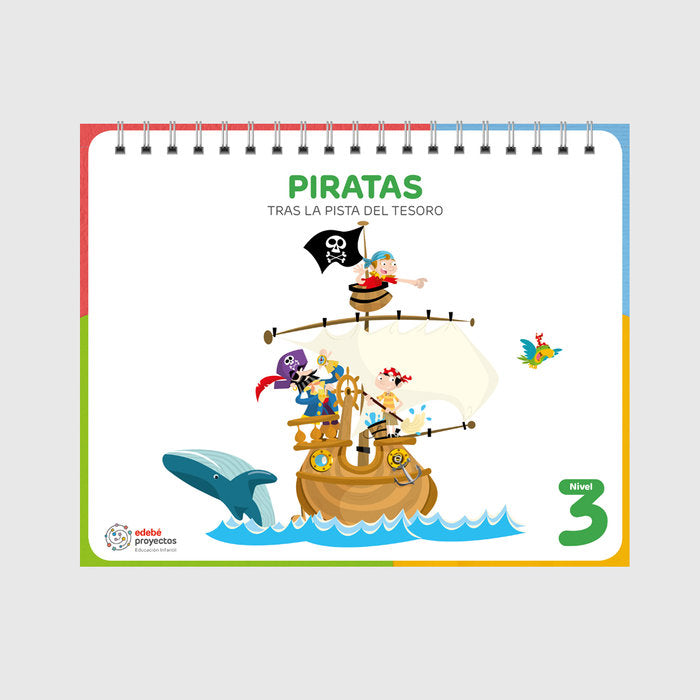 LOS PIRATAS 5AÑOS EI 24 | AA,VV | 9788468371634 (Edebe) Imagen principal del producto
