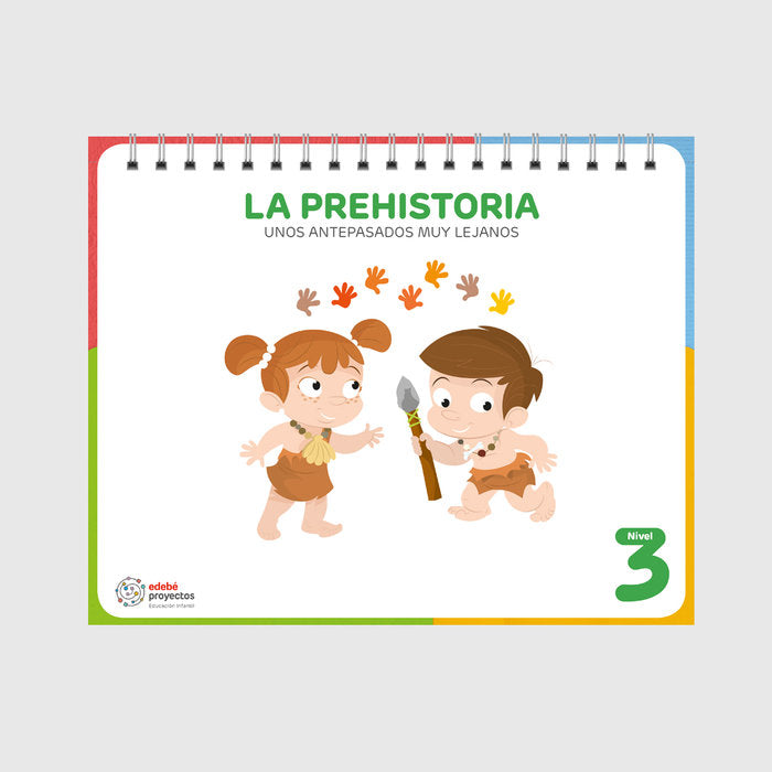 LA PREHISTORIA 5AÑOS EI 24 | AA,VV | 9788468371641 (Edebe) Imagen principal del producto