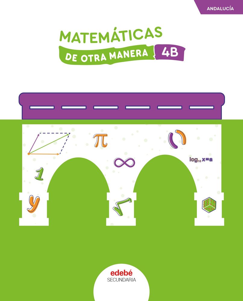 Matemáticas B 4º ESO Andalucía 25 de Otra Manera (Edebe) - 9788468374635 Imagen principal del producto