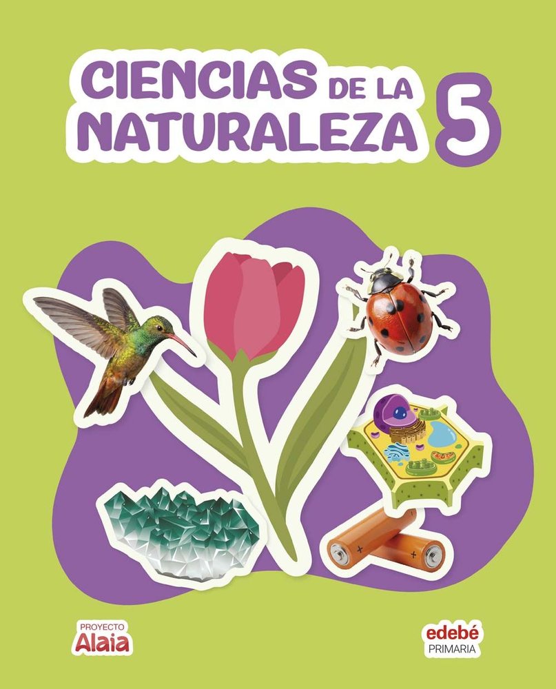 Ciencias Naturales 5º EP 26 Alaia (Edebe) - 9788468378435 Imagen principal del producto