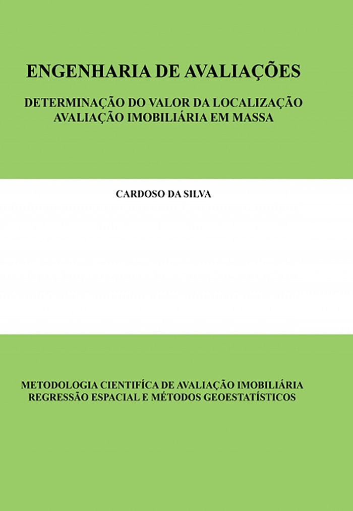 ENGENHARIA DE AVALIACOES DETERMINACAO DO VALOR DA LOCALIZAC - 9788468606323 Imagen principal del producto