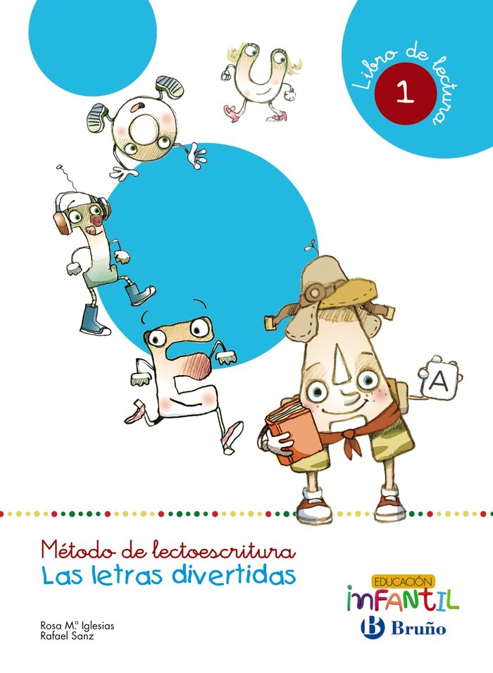LETRAS DIVERTIDAS LECTURA 1 4AÑOS 16 | AA,VV | 9788469611432 (Bruño)