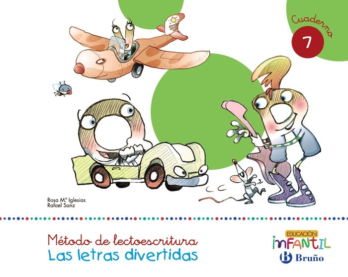 LETRAS DIVERTIDAS CUAD,7 EI 5AÑOS 16 LECTOESCRITURA | AA,VV | 9788469611500 (Bruño) Imagen principal del producto