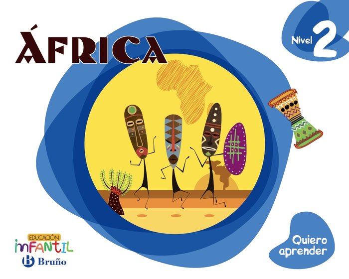 QUIERO APRENDER 2 AFRICA 4AÑOS EI 16 | AA,VV | 9788469613849 (Bruño) Imagen principal del producto