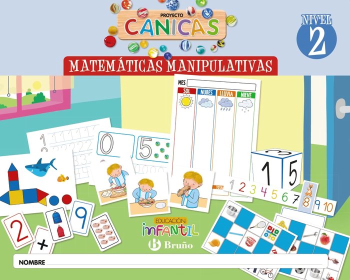 MATEMATICAS 4AÑOS 20 CANICAS | AA,VV | 9788469619292 (Bruño) Imagen principal del producto