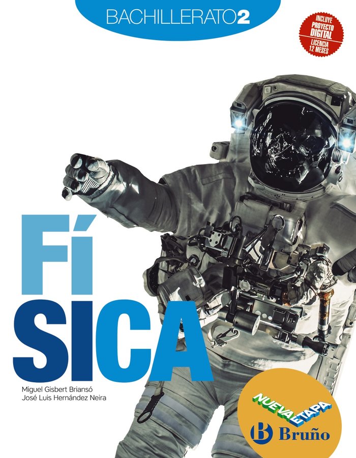 ✅ FISICA 2ºBACH NUEVA ETAPA 23 I GISBERT BRIANSO, MIGUEL/HERNANDEZ NEIRA, I BRUÑO I 9788469634189 Imagen principal del producto