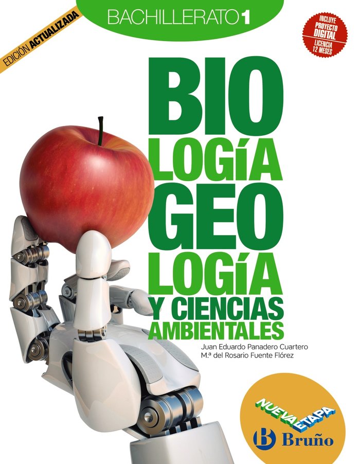 ✅ BIOLOGIA GEOLOGIA CC,AMBIENTALES 1ºBACH OPERAC,MUNDO 23 I PANADERO CUARTERO, JUAN EDUARDO/FUENTE F I BRUÑO I 9788469634554 Imagen principal del producto