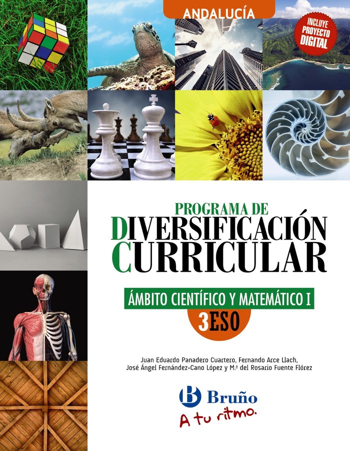 Diversificación Curricular Ámbito Científico y Matemático 3ºESO | Varios autores | 9788469634585 (BRUÑO) Imagen principal del producto