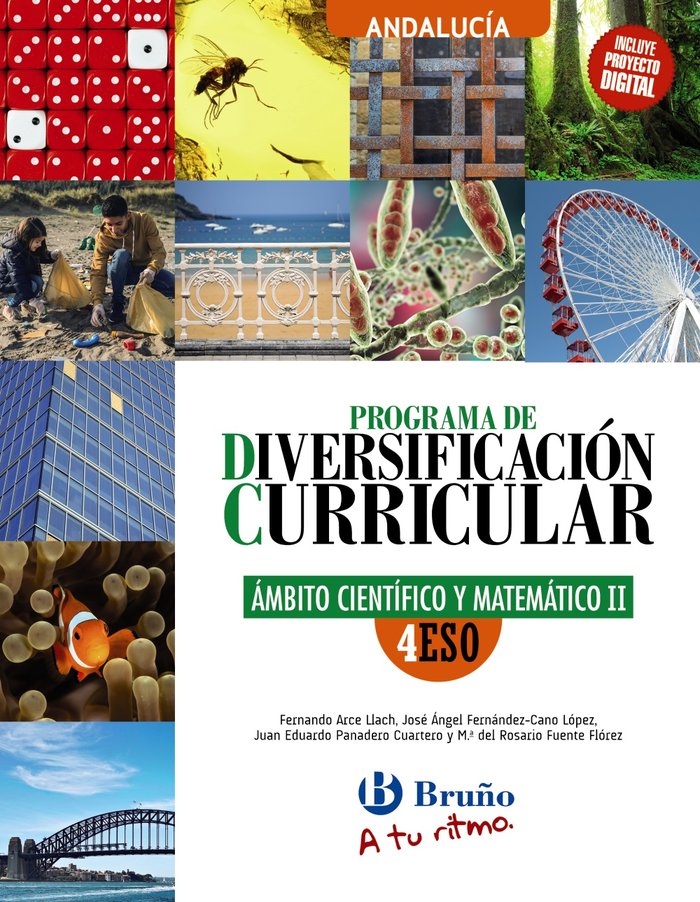 Diversificación Curricular Ámbito Científico y Matemático 4ºESO | Varios autores | 9788469634622 (BRUÑO) Imagen principal del producto