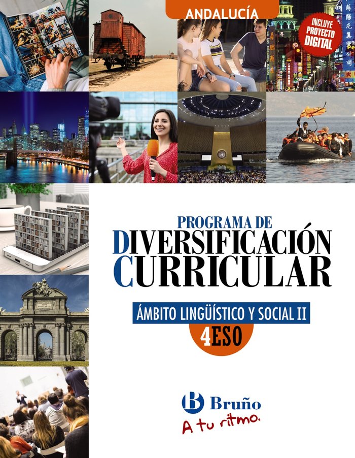 Diversificación Curricular Ámbito Lingüístico y Social 4ºESO | Equipo Bruño | 9788469634646 (BRUÑO) Imagen principal del producto