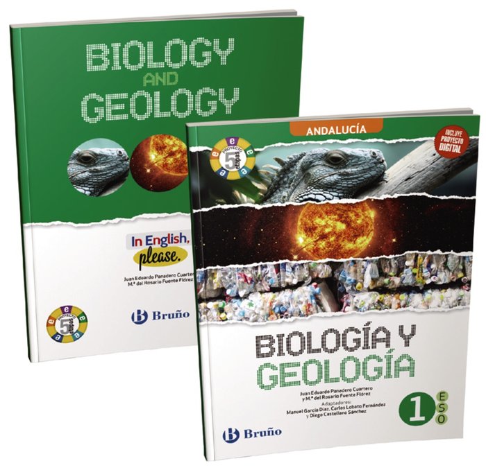 Biología y Geología 1ºESO + In English, please Biology and Geology 1ºESO | Varios autores | 9788469634677 (BRUÑO) Imagen principal del producto