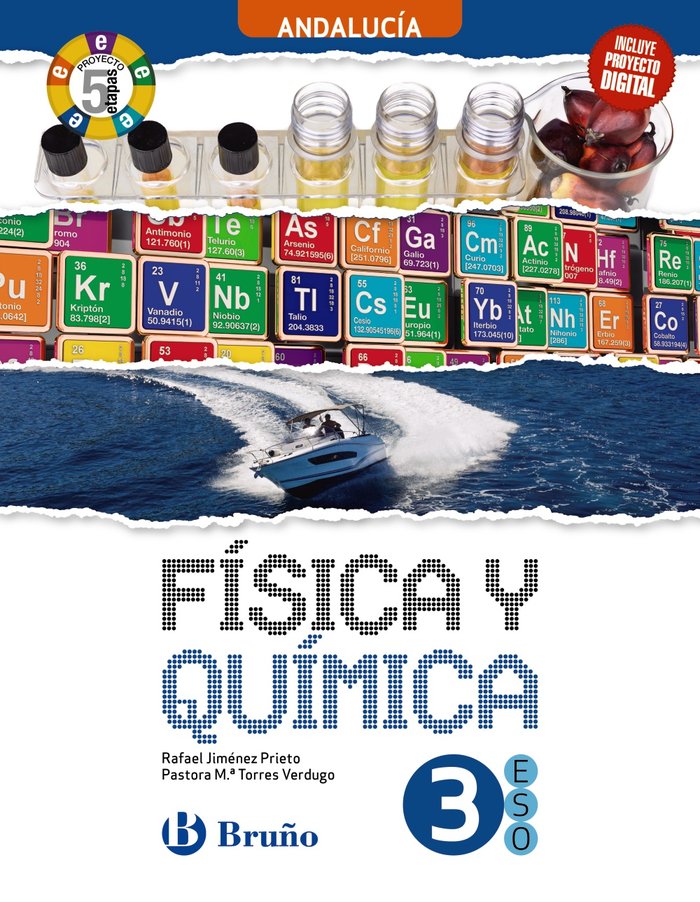 Física y Química 3ºESO | Varios autores | 9788469634813 (BRUÑO) Imagen principal del producto