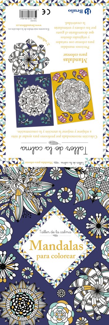 TALLER DE LA CALMA MANDALAS PARA COLOREAR - 9788469666647