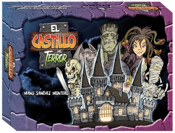El Castillo del Terror ATOMO GAMES Juego de mesa para niños y adultos