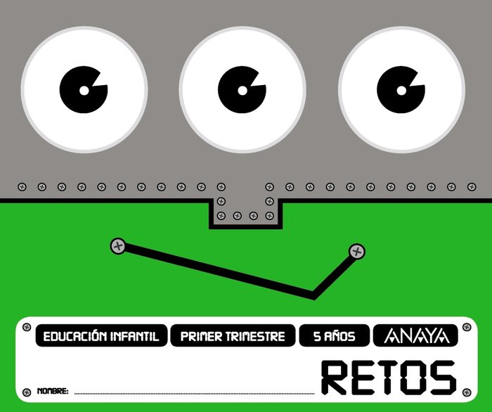 RETOS 5AÑOS 1oTRIMESTRE EI 17 | AA,VV | 9788469828922 (Anaya Texto)