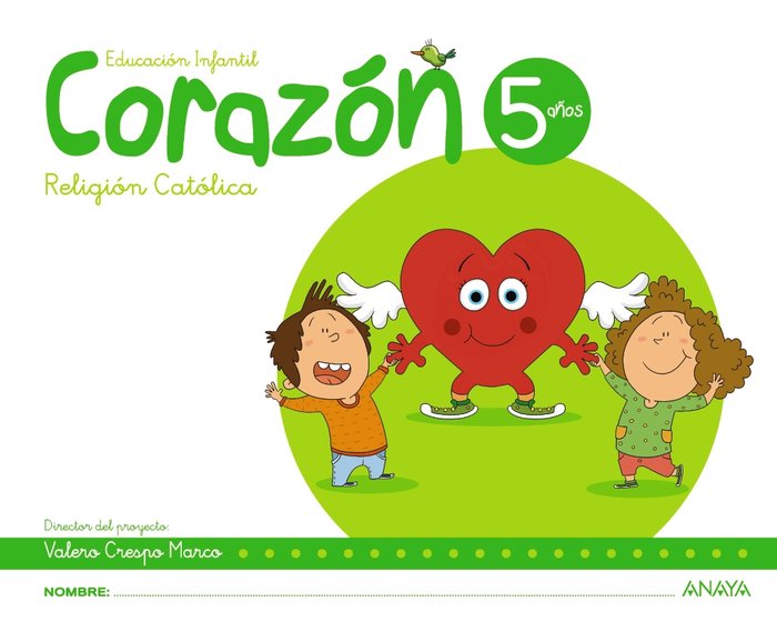 RELIGION 5AÑOS EI CORAZON 17 | AA,VV | 9788469829288 (Anaya Texto) Imagen principal del producto
