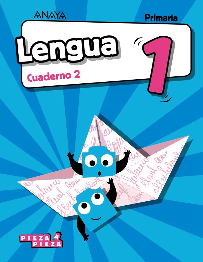 CUADERNO LENGUA 2 1oEP 18 PIEZA A PIEZA | AA,VV | 9788469837252 (Anaya Texto) Imagen principal del producto