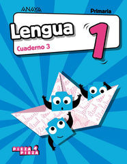 CUADERNO LENGUA 3 1oEP 18 PIEZA A PIEZA | AA,VV | 9788469837269 (Anaya Texto)