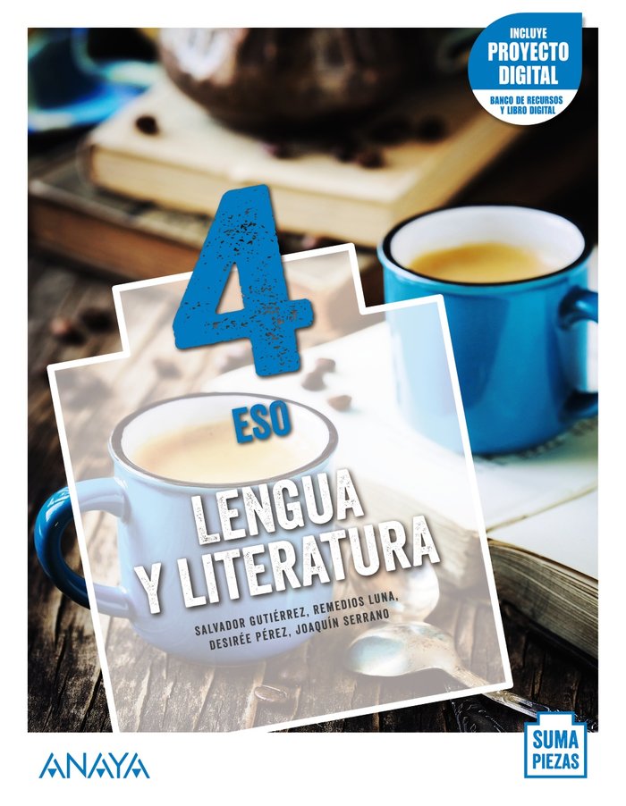 Lengua y Literatura 4. + Taller Comprensión oral | Varios autores | 9788469878750 (ANAYA TEXTO) Imagen principal del producto