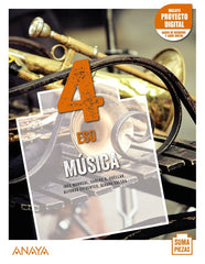 Música 4. + Dual focus Music. | Varios autores | 9788469883136 (ANAYA TEXTO)