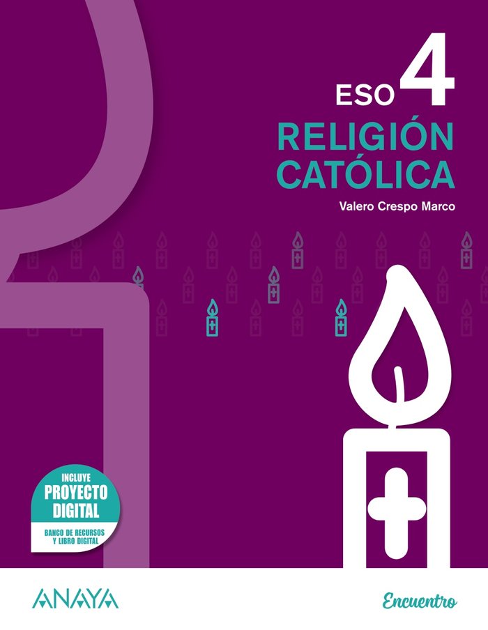 Religión Católica 4. | Varios autores | 9788469883426 (ANAYA TEXTO) Imagen principal del producto