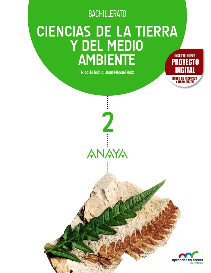 ✅ CIENCIAS TIERRA MEDIO AMBIENTE 2ºNB 21 NUEVO PROY,DIGITAL I AA,VV I ANAYA TEXTO I 9788469884713