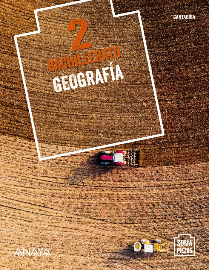 ✅ GEOGRAFIA 2ºNB CANTABRIA 21 SUMA PIEZAS I AA,VV I ANAYA TEXTO I 9788469884935 Imagen principal del producto