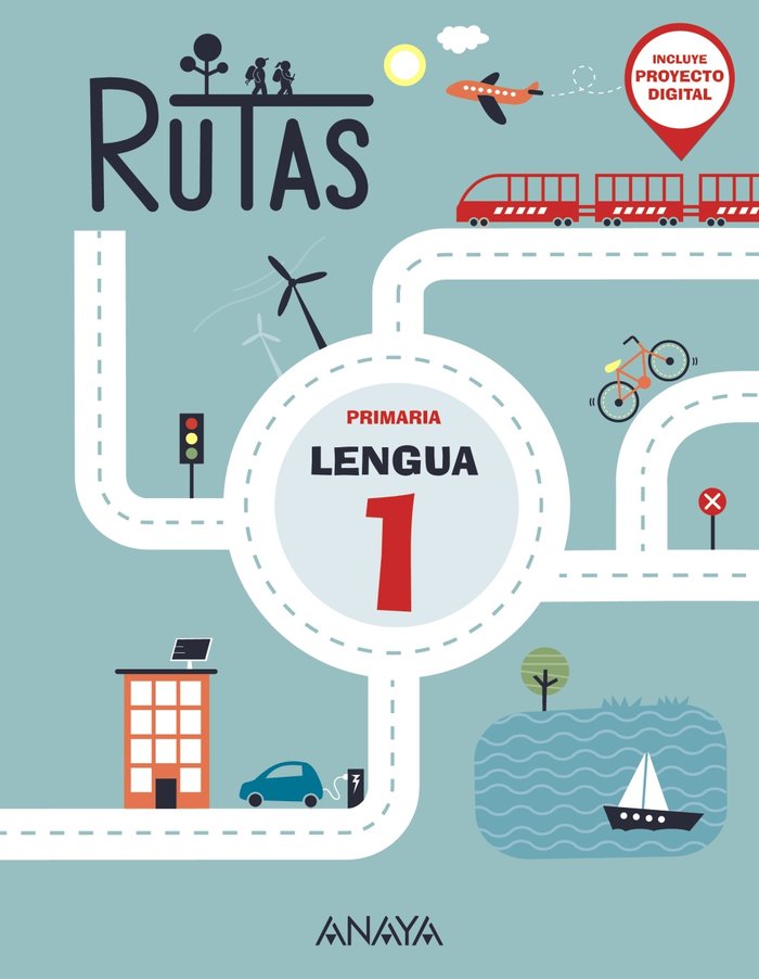 LENGUA 1oEP ANDALUCIA RUTAS 23 | AA,VV | 9788469892558 (Anaya Texto)
