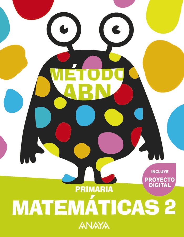 MATEMATICAS ABN 2º de Primaria ANDALUCIA 23 | AA,VV | 9788469894552 (Anaya Texto) Imagen principal del producto