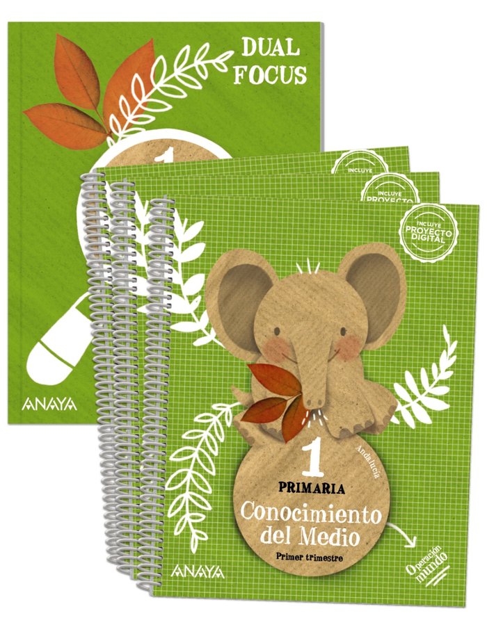 CONOCIMIENTO MEDIO 1oEP ANDALUCIA CUADRIC+SCIENCE 23 | AA,VV | 9788469895429 (Anaya Texto) Imagen principal del producto