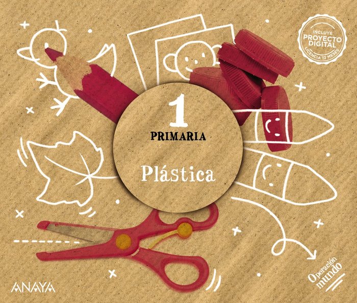 PLASTICA 1oEP OPERACION MUNDO 22 | OVIEDO MELGARES, ANA TERESA | 9788469896747 (Anaya Texto)