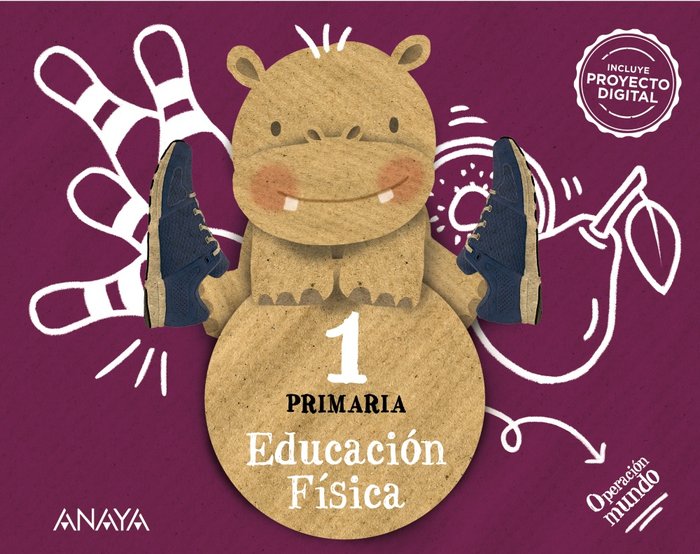 EDUCACION FISICA 1oEP ANDALUCIA 23 | AA,VV | 9788469897522 (Anaya Texto) Imagen principal del producto