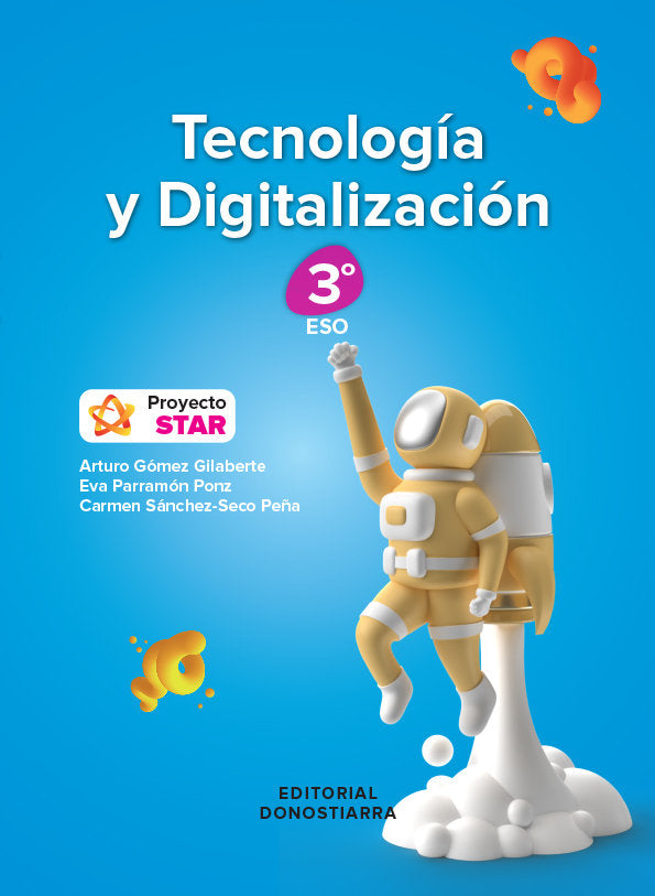 Tecnología y Digitalización 3ºESO - Proyecto STAR | Varios autores | 9788470636585 (DONOSTIARRA) Imagen principal del producto