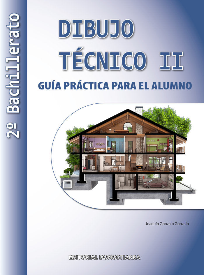 ✅ GUIA PRACTICA DIBUJO TECNICO II 2ºNB 23 - 9788470636875 Imagen principal del producto