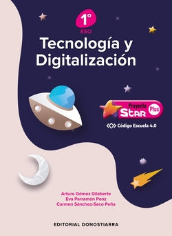 Tecnología y Digitalización 1º Eso Proyecto Star Plus - Código Escuela 4.0 Imagen principal del producto