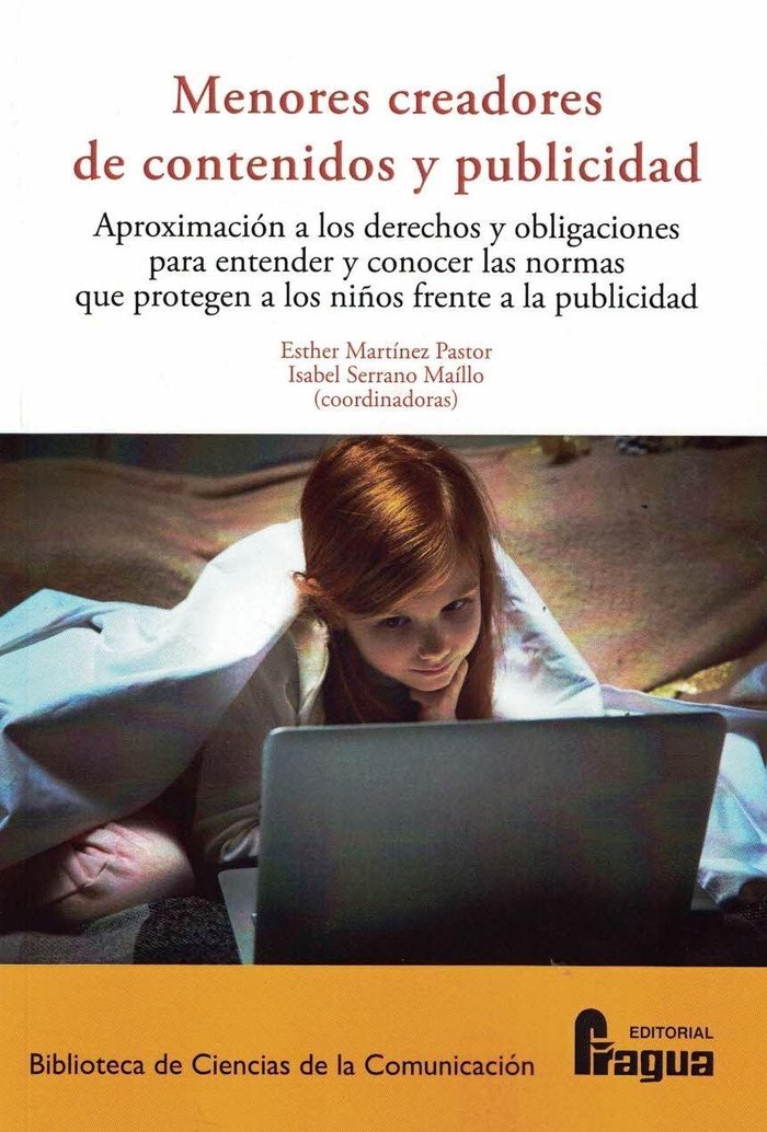 MENORES CREADORES DE CONTENIDOS Y PUBLICIDAD | AA,VV | FRAGUA | 9788470749421