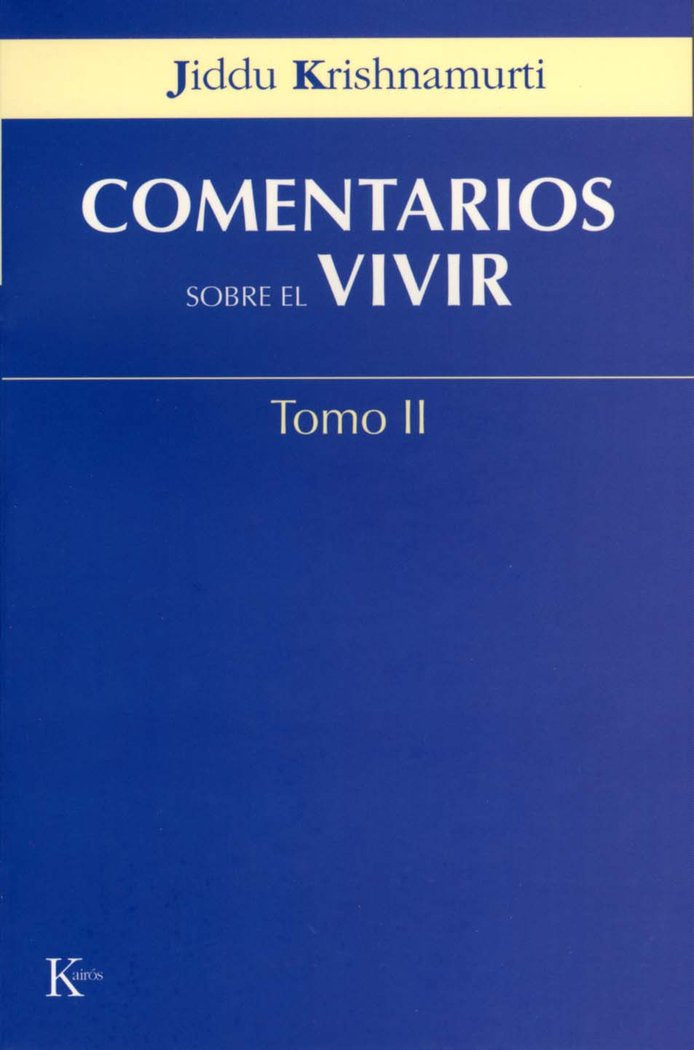 COMENTARIOS SOBRE EL VIVIR TOMO2 - 9788472456044 Imagen principal del producto