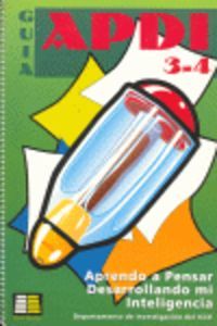 APDI GUIA PRIMER CICLO EP 3º Y 4ºEP | AA,VV | ICCE | 9788472781962